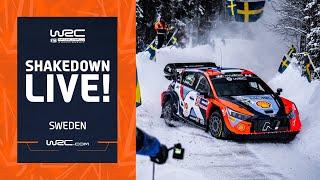  Shakedown LIVE | WRC Rally Sweden 2024