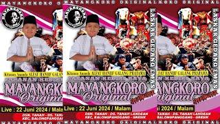 Live Jaranan MAYANGKORO ORIGINAL Live Tanah Landean Balongpanggang Gresik By SG Audio