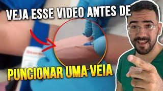 VEJA ESSE VÍDEO ANTES DE FAZER UMA PUNÇÃO VENOSA  - JELCO X SCALP