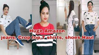 I Tried Amazon Jeans @399 only /- Amazon Haul Jeans,Tops,T-Shirts, Shoes at Sale Price।
