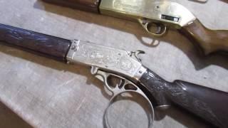 Vintage BB cap guns~Hubley Rifleman~Daisy Buck Jones~Crosman 761XL~Rising Phoenix Antiques