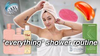 My *Everything* Shower Routine! Haircare & Body Favs Vlogmas Day 7