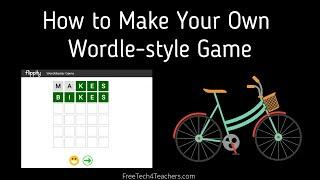 How to Make Your Own Wordle-style Game