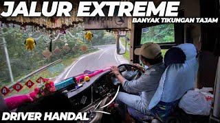 DRIVER HANDAL !! JALUR EXTREME BERLIKU-LIKU | TRIP ALS 268 Padang-Medan Via Danau Toba (2/4)