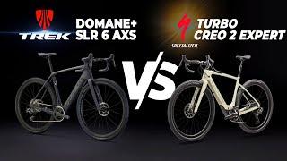 Gravel Bike Battle - Specialized Turbo Creo 2 Expert vs Trek Domane+ SLR 6 AXS