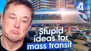 Why Hyperloop, Monorail and Sky Way will not save us from traffic jams