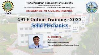 GATE 2023 Civil Engineering: Solid Mechanics