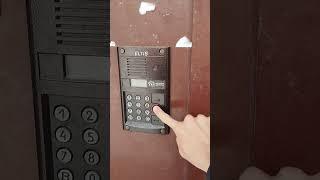 Как открыть домофон Eltis DP400