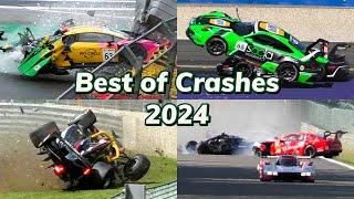 Motorsport CRASHES & SPINS Compilation 2024 (Spa-Francorchamps & Nürburgring)