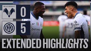 A FIVE-STAR SHOW ⭐ | H. VERONA 0-5 INTER | EXTENDED HIGHLIGHTS 