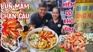 Chị Chủ Bún Mắm Chân Cầu Phạm Văn Chí hiếm có khó tìm HẾT HỒN với Tô Bún Mắm Khổng Lồ 5 Phần