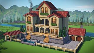 Minecraft: Luxury Mansion Tutorial