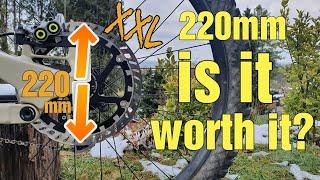 220mm MDR-P Bremsscheibe | TEST | Erfahrungen | Fazit | Pro & Contra