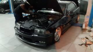 BMW E36 M3 convertible S50B32 first start