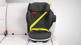 Learn how to install the booster seat BeSafe iZi Flex FIX i-Size