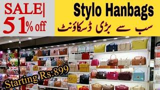 Stylo HandBags Sale 51% OFF| Luxury Collection Up to 51% OFF| Ayne Shah Vlogs