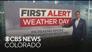 Wildfire smoke makes for unhealthy air over the Front Range