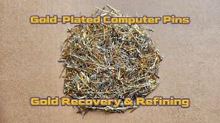 Gold-Plated Computer Pins | Gold Recovery & Refining