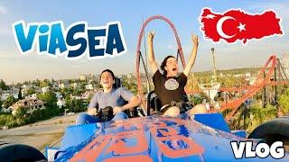 I Flew BACK to Turkey for ONE Roller Coaster… and It Went Much Better! ViaSea | VLOG [9/4/24]