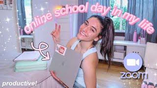 online school day in my life! // *PRODUCTIVE* quarantine routine (back in lockdown - stage 4)