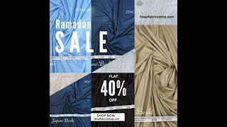 Mens Wash n Wear Boski Suit Ramadan Sale 2025