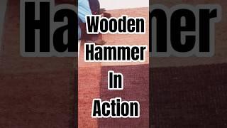 How Rugs Are Really Made – Wooden Hammer in Action ! ️ #antiquerugscrafts #juterug #rugs #handmade