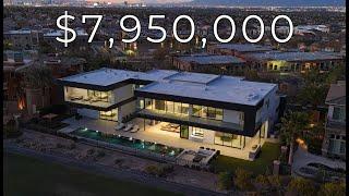 Inside a $7,950,000 Las Vegas Mega Mansion with a Rare Subterranean Garage!