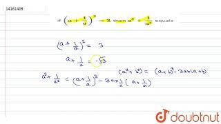 If `(a+(1)/(a))^(2)= 3`, then `a^(3)+(1)/(a^(3))` equals