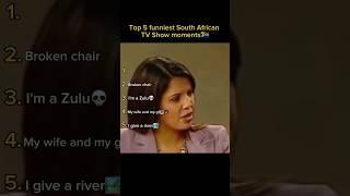5 funniest moments on South African TV #youtubeshorts #mzansi #shorts