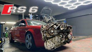 Audi RS6 C5 4.2, V8 Bi- Turbo, the beginning of project