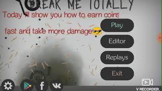 How to earn coins easy and take more damage (Stickman Dismount)