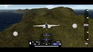 Landing on grass test