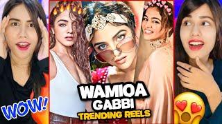 Wamiqa Gabbi  Latest Instagram Trending Cute Reels Reaction | Baby John | Ashmah Reaction