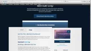 Part 1 of 6 : "Intro, Warnings and Brief Tour" (WPMU DEV Membership Plugin)