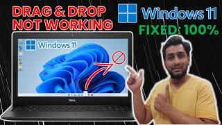 Windows 11 drag and drop not working | drag and drop windows 11 not working | drag and drop