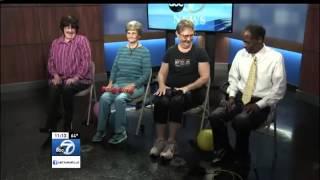 Amarillo Senior Citizens Workout on KVII's Midday Show