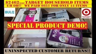 This $651 Target LIQUIDATION returns PALLET UNBOXING was unbelievable & WE DID A FUNNY PRODUCT TEST!