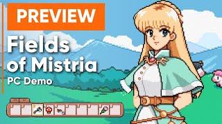 Fields of Mistria PREVIEW!! | The Next BIG Cozy Game!?