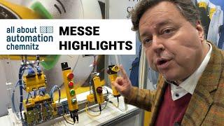 Messerundgang auf der Messe All About Automation in Chemnitz | Automation TV