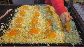 Okonomiyaki 大阪燒 - Japanese Street Food