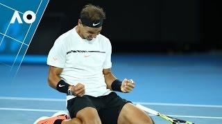 Nadal v Raonic match highlights (QF) | Australian Open 2017