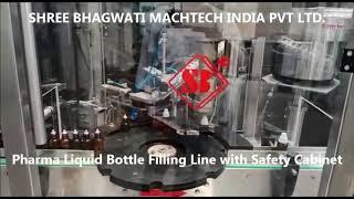 Monoblock Pharma Bottle Filling, Plugging, Capping Machine, Inspection Machine, Labelling Machine