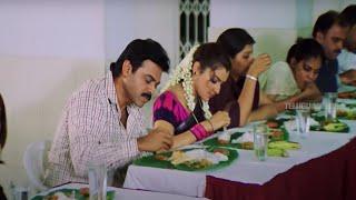 Venkatesh And Aarthi Agarwal Emotional Movie Scene | Telugu Scene | Telugu Videos