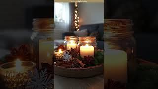 Kerzendeko für Weihnachten: 9 tolle Ideen
