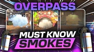 Essential CS2 Overpass Smokes Guide - MUST KNOW!