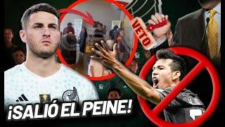 ¡SE CALENTARON! CHUCKY LOZANO, VETADO DEL TRI POR CULPA DE SANTIAGO GIMÉNEZ