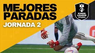 Mejores PARADAS JORNADA 2 KINGS LEAGUE ️ #kingsleague