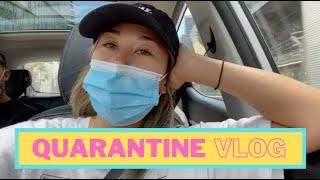 QUARANTINE VLOG | FINDING OUT MITCH HAS COVID