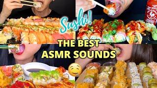 Sushi Overload | ASMR Mukbang Compilation