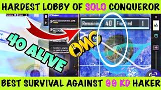 OMG 40 ALIVE IN DEATH ZONE - SOLO CONQUEROR. IMPOSSIBLE SURVIVAL AGAINST H@CKERS SOLO CONQUEROR.